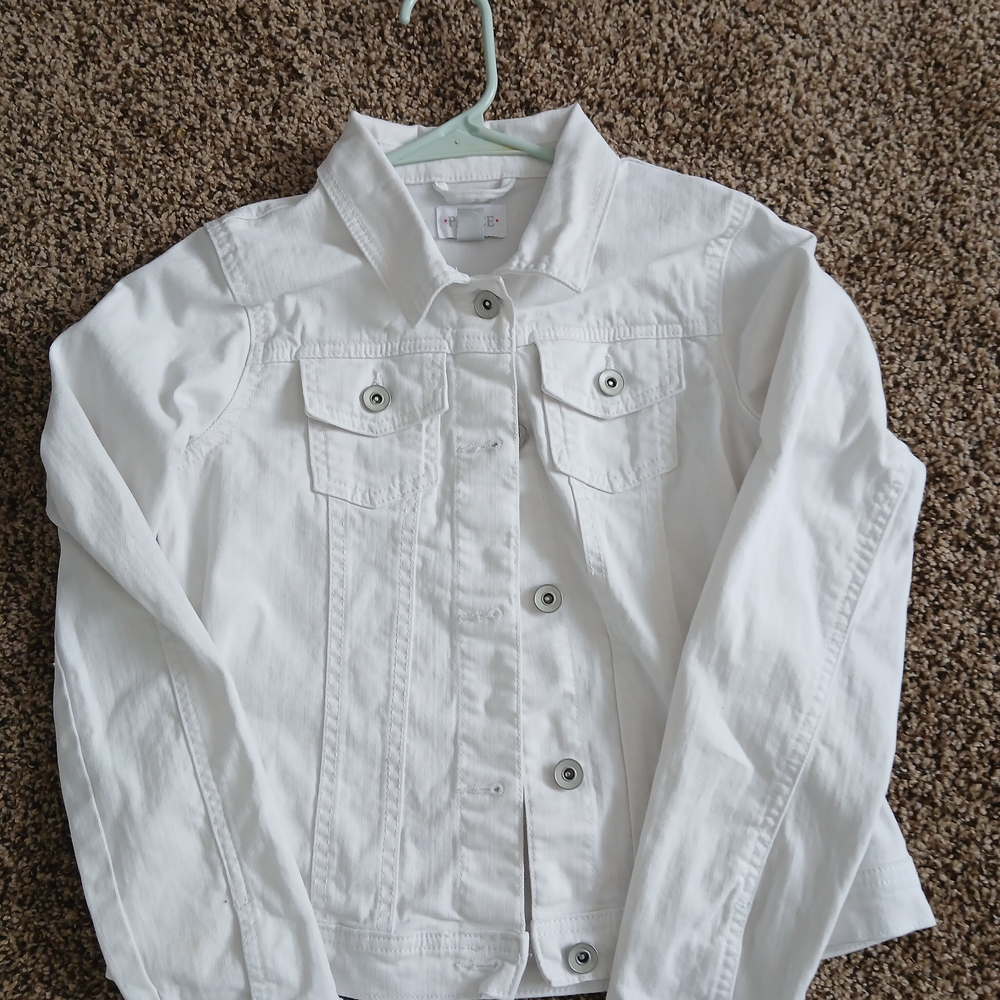 The Children's Place Bright White Jean Jacket